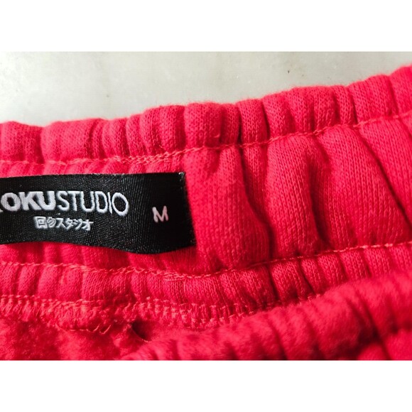 Roku Studio Women's Tear Sweatpants Joggers Red Size Medium - Picture 5 of 10